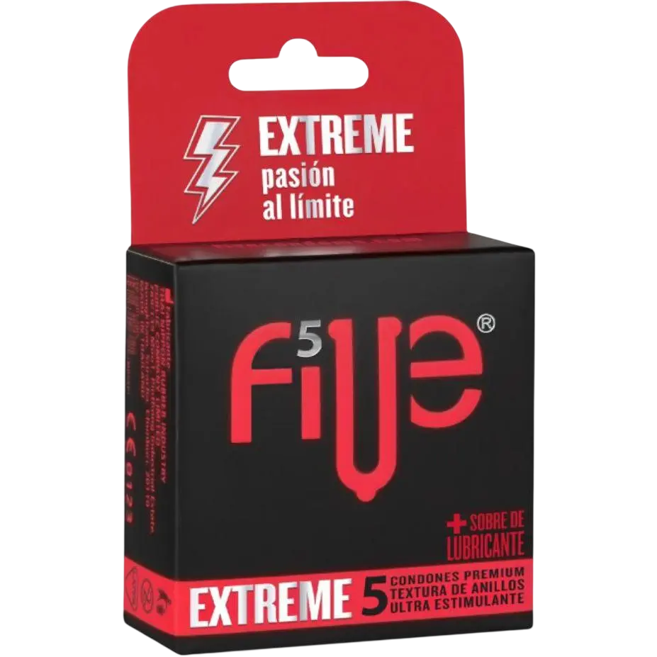 Five Extreme Preservativos 5 Unidades